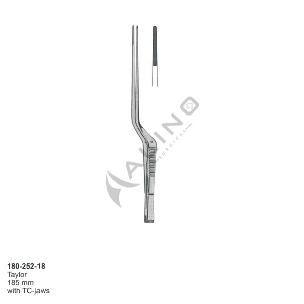 Bayonet shaped Forceps