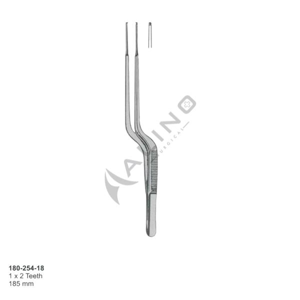 Bayonet shaped Forceps